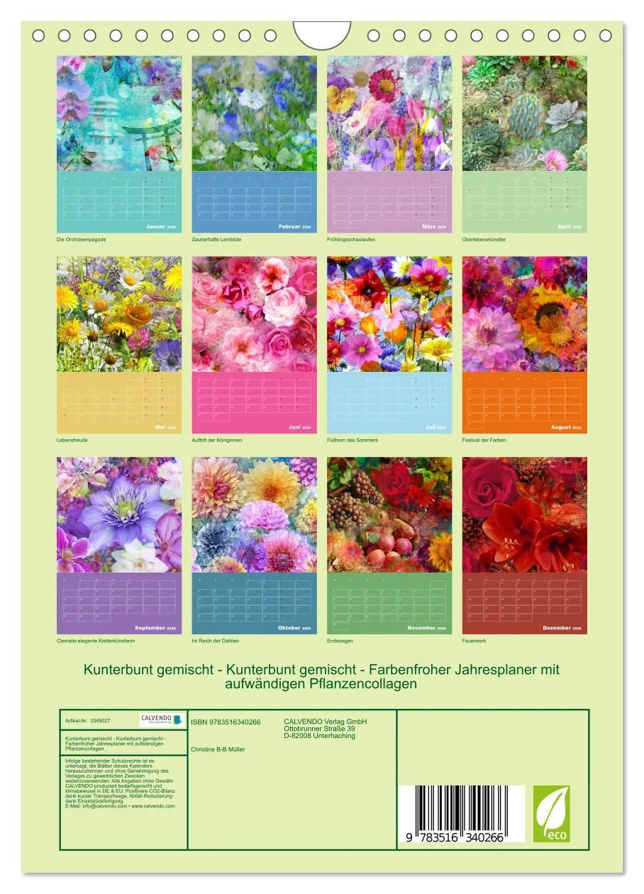 Bild: 9783516340266 | Kunterbunt gemischt - Kunterbunt gemischt - Farbenfroher...