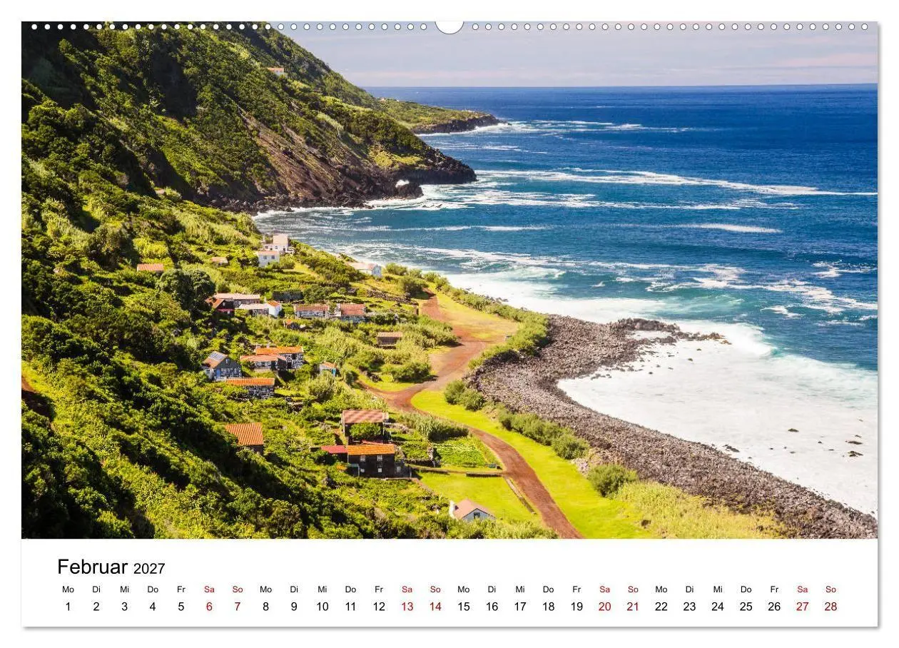 Bild: 9783569670266 | Azoren - Inseln im Atlantik (hochwertiger Premium Wandkalender 2027...