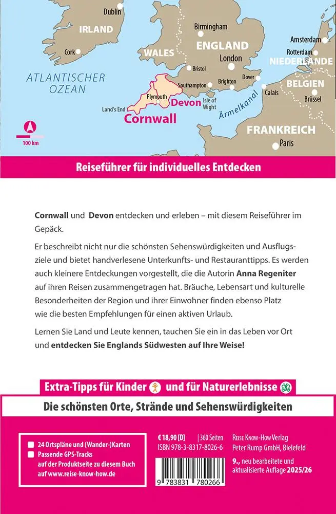 Bild: 9783831780266 | Reise Know-How Reiseführer Cornwall und Devon | mit 5 Wanderungen