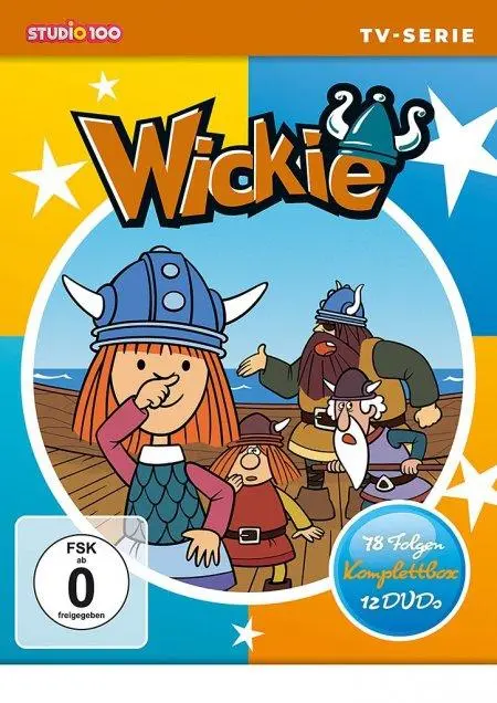 Wickie und die starken Männer (Klassik) - TV-Serien Komplettbox [12 DVDs, SOFTBOX]