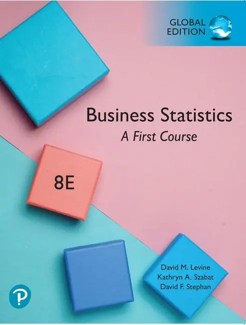 Cover: 9781292320366 | Business Statistics: A First Course, Global Edition | Levine (u. a.)