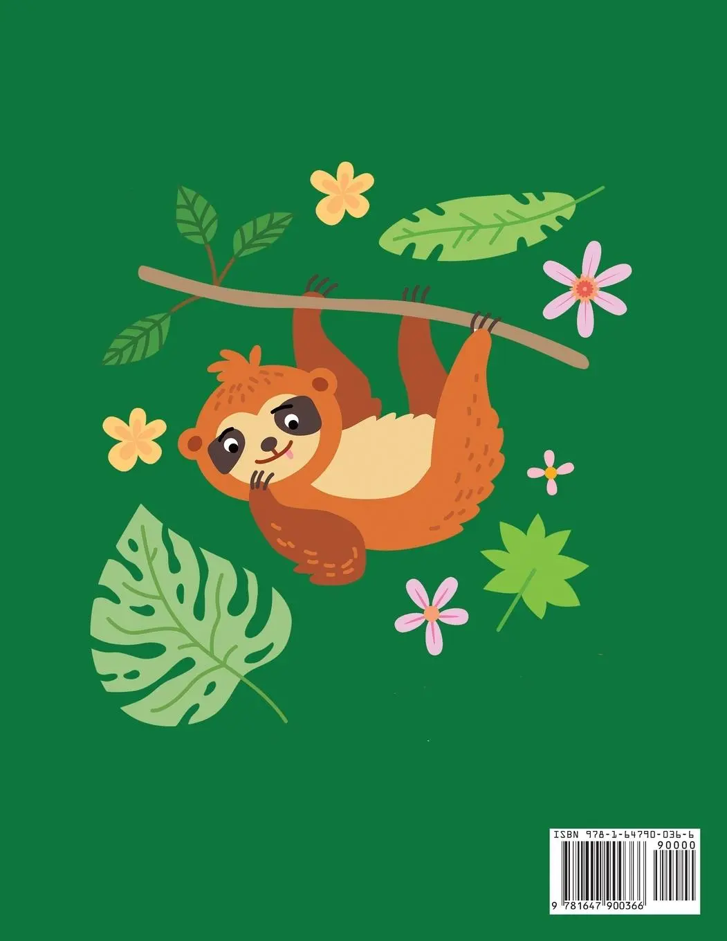 Rückseite: 9781647900366 | Sloth Coloring Book | Blue Wave Press | Taschenbuch | Englisch | 2020
