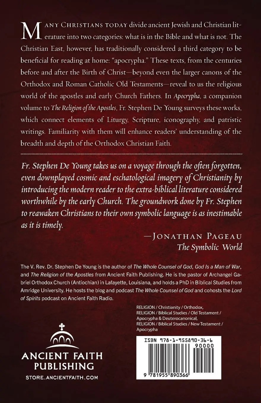 Rückseite: 9781955890366 | Apocrypha | An Introduction to Extra-Biblical Literature | Young