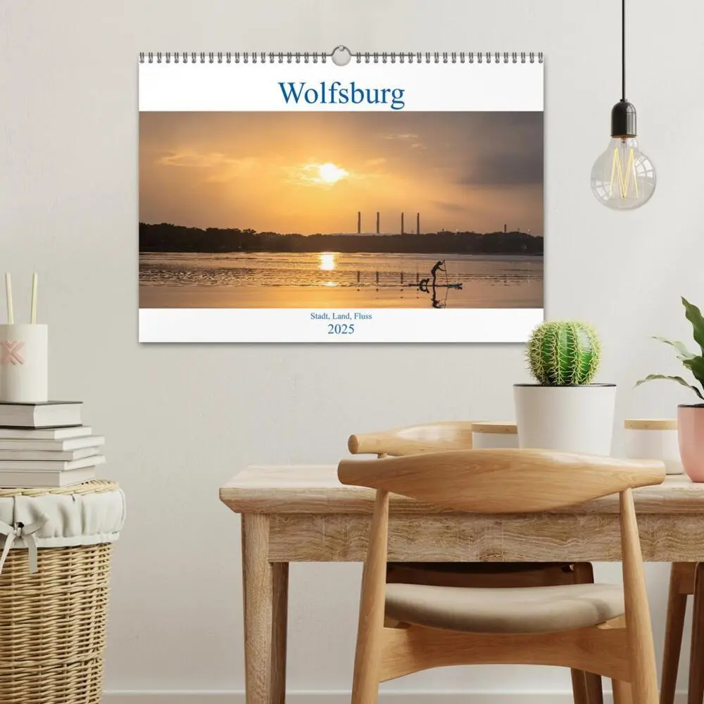 Bild: 9783435080366 | Wolfsburg - Stadt, Land, Fluss (Wandkalender 2025 DIN A3 quer),...
