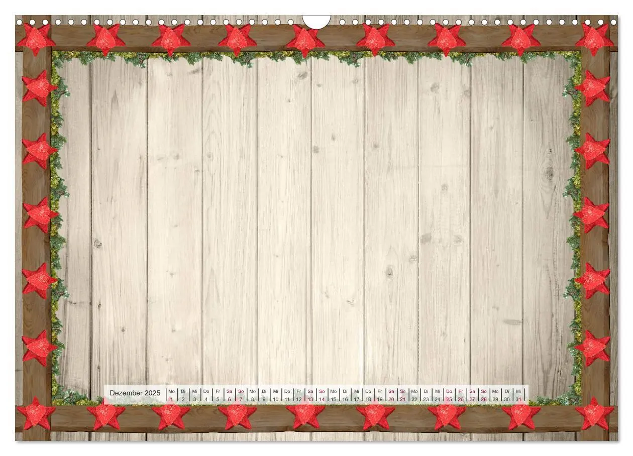 Bild: 9783435600366 | Bastelkalender Nostalgie-Rahmen 2025 (Wandkalender 2025 DIN A3...