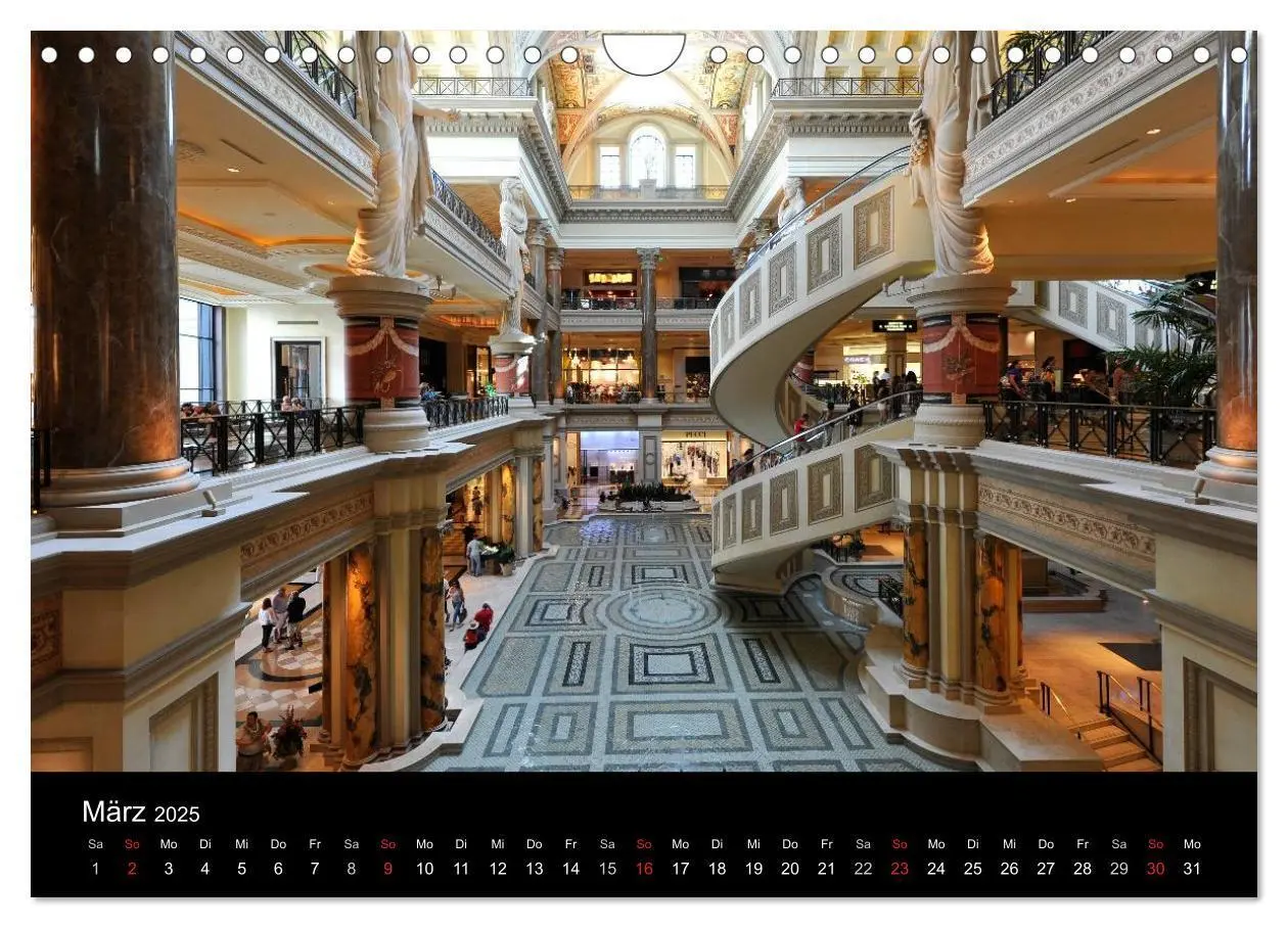Bild: 9783435840366 | Las Vegas (Wandkalender 2025 DIN A4 quer), CALVENDO Monatskalender