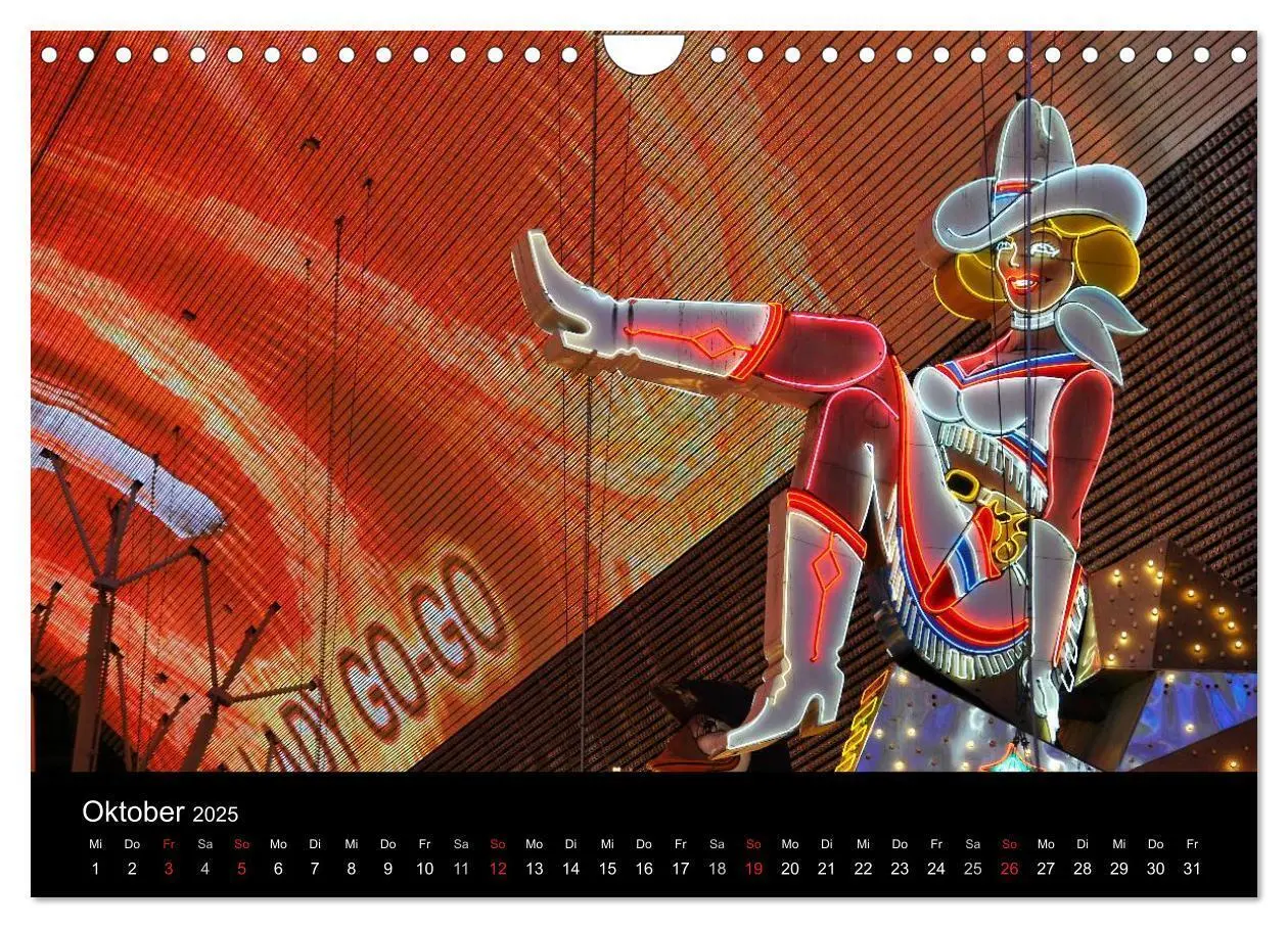 Bild: 9783435840366 | Las Vegas (Wandkalender 2025 DIN A4 quer), CALVENDO Monatskalender