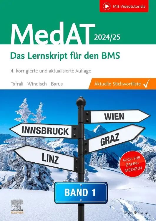 Cover: 9783437440366 | MedAT 2024/25 - Band 1 | Sinan Barus (u. a.) | Broschüre | XII | 2023