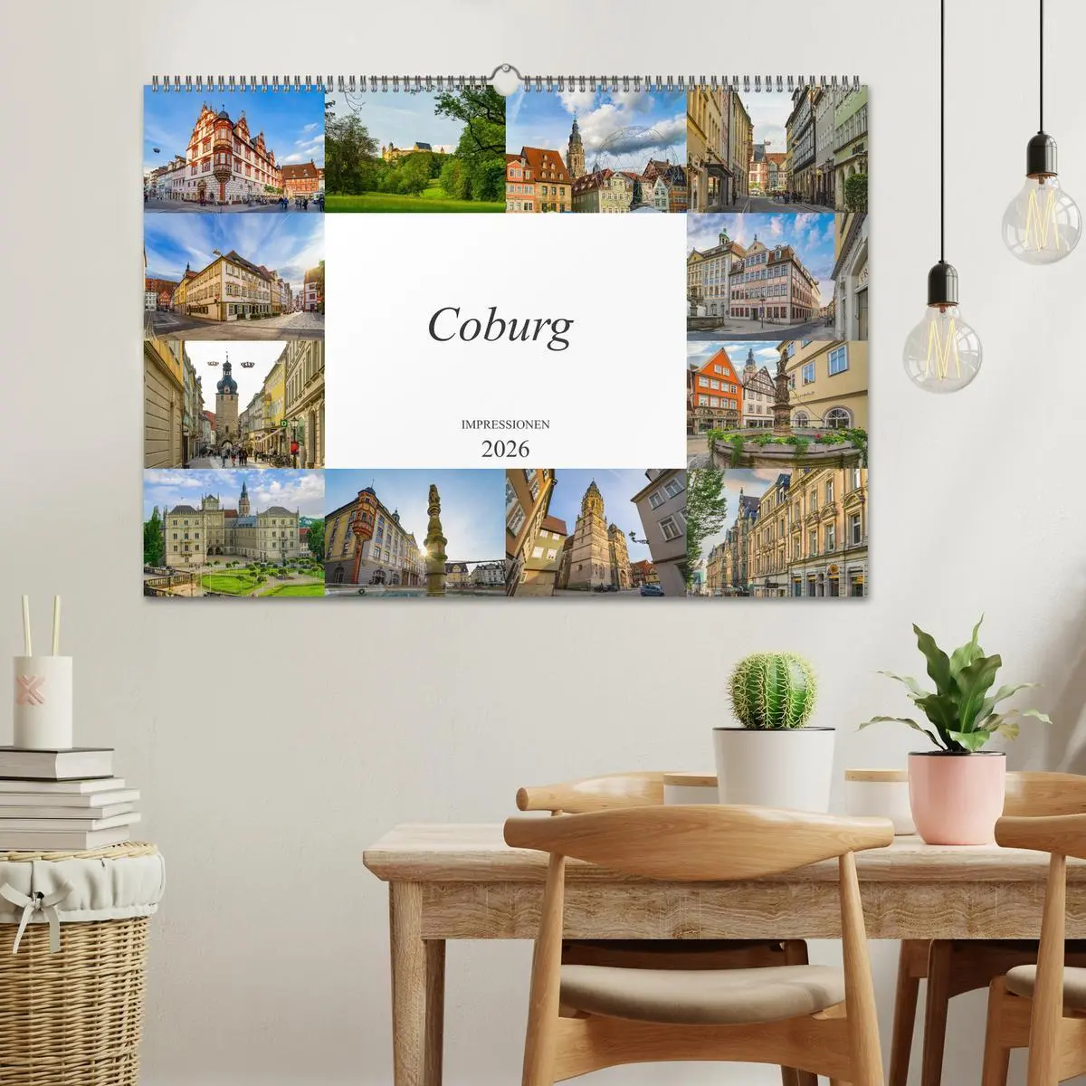 Bild: 9783457790366 | Coburg Impressionen (Wandkalender 2026 DIN A2 quer), CALVENDO...