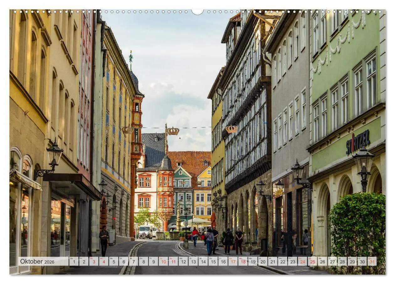 Bild: 9783457790366 | Coburg Impressionen (Wandkalender 2026 DIN A2 quer), CALVENDO...