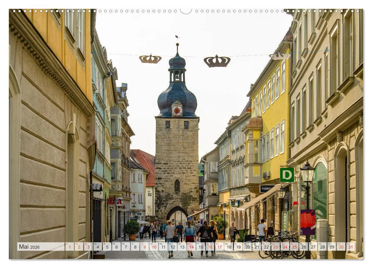Bild: 9783457790366 | Coburg Impressionen (Wandkalender 2026 DIN A2 quer), CALVENDO...