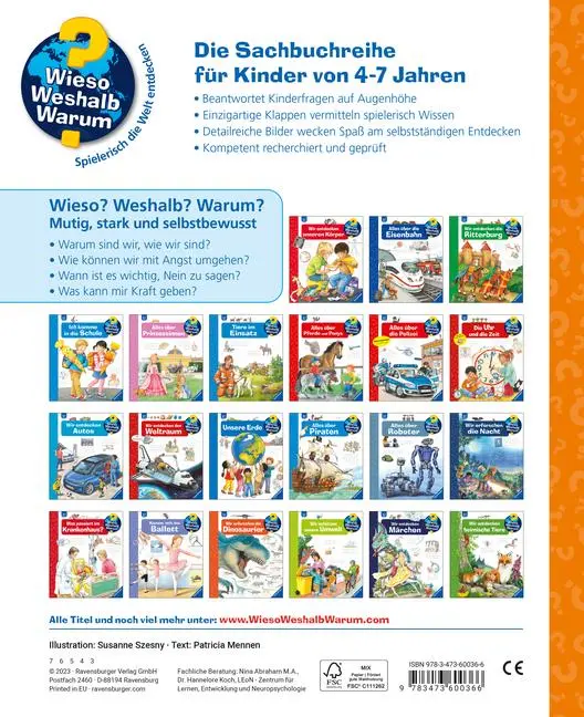 Bild: 9783473600366 | Wieso? Weshalb? Warum?, Band 51 - Mutig, stark und selbstbewusst