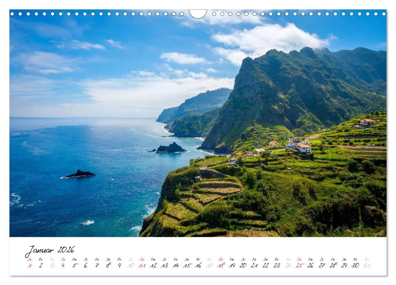 Bild: 9783516020366 | Madeira - ewiger Frühling (Wandkalender 2026 DIN A3 quer), CALVENDO...