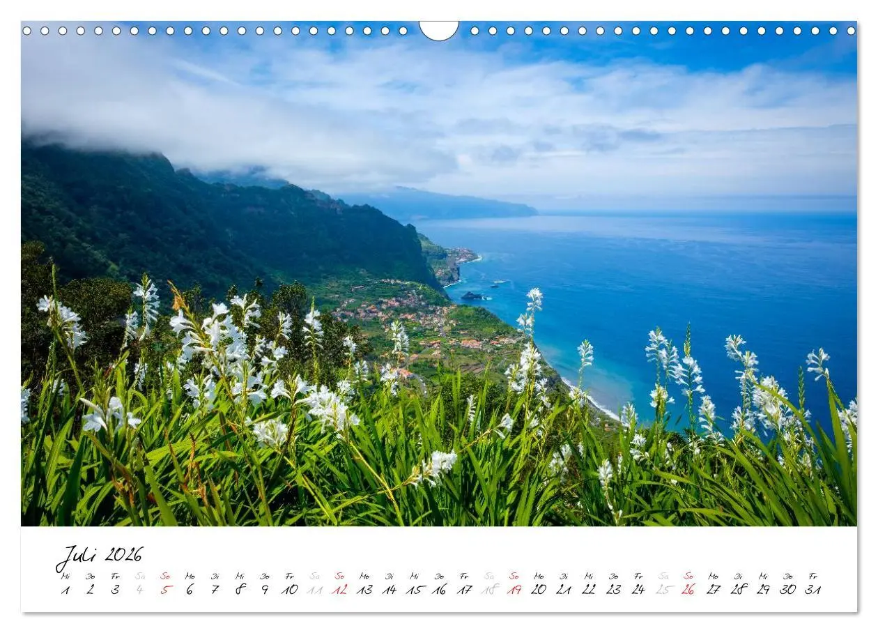 Bild: 9783516020366 | Madeira - ewiger Frühling (Wandkalender 2026 DIN A3 quer), CALVENDO...