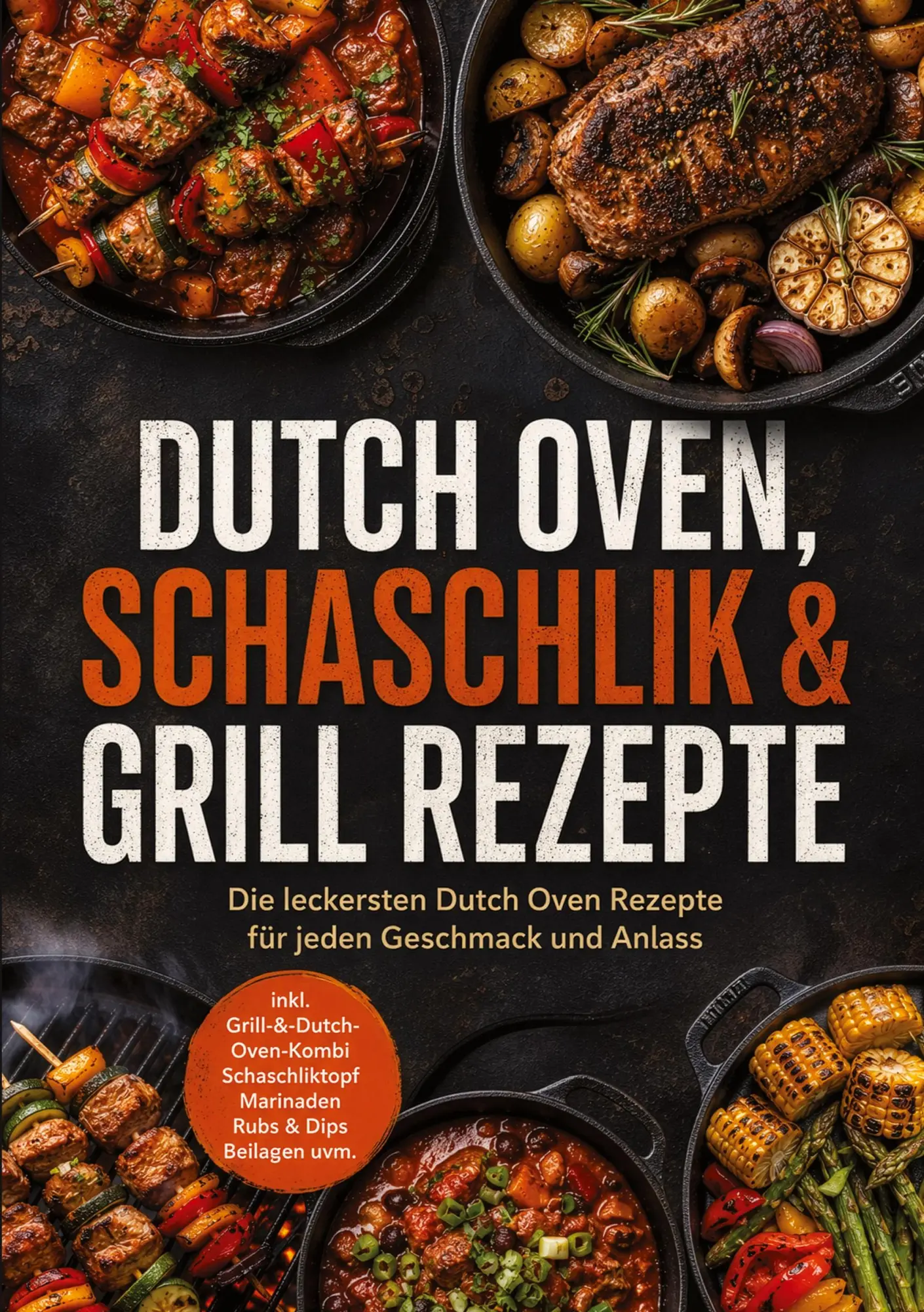 Cover: 9783693860366 | Dutch Oven, Schaschlik &amp; Grill Rezepte: Die leckersten Dutch Oven...