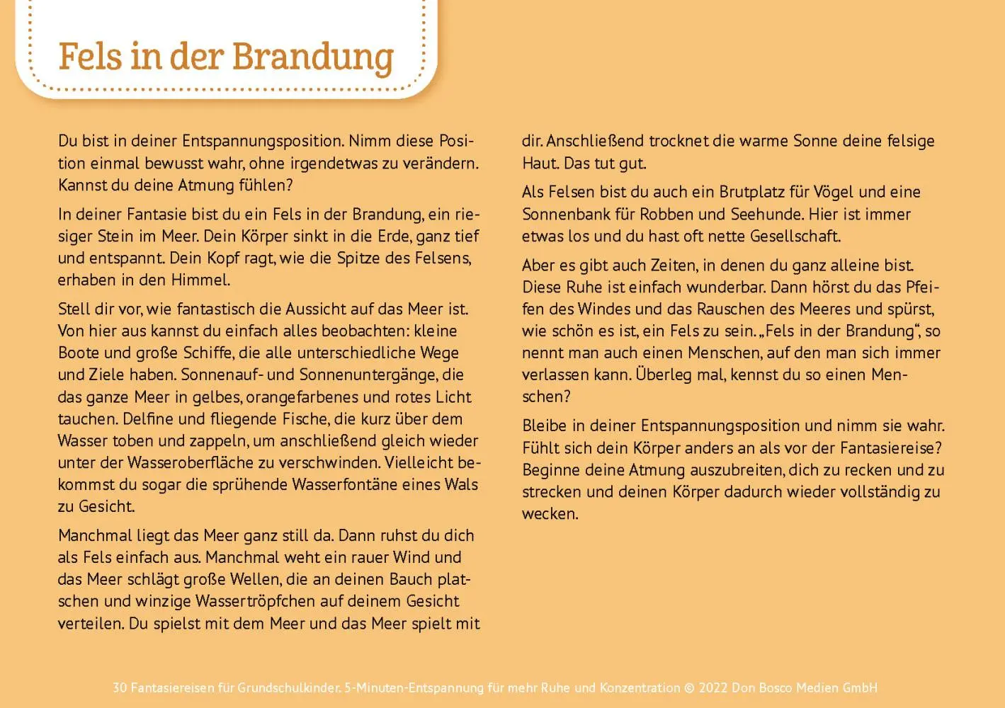 Bild: 4260694920466 | 30 Fantasiereisen für Grundschul-Kinder | Anne-Katrin Müller | Box