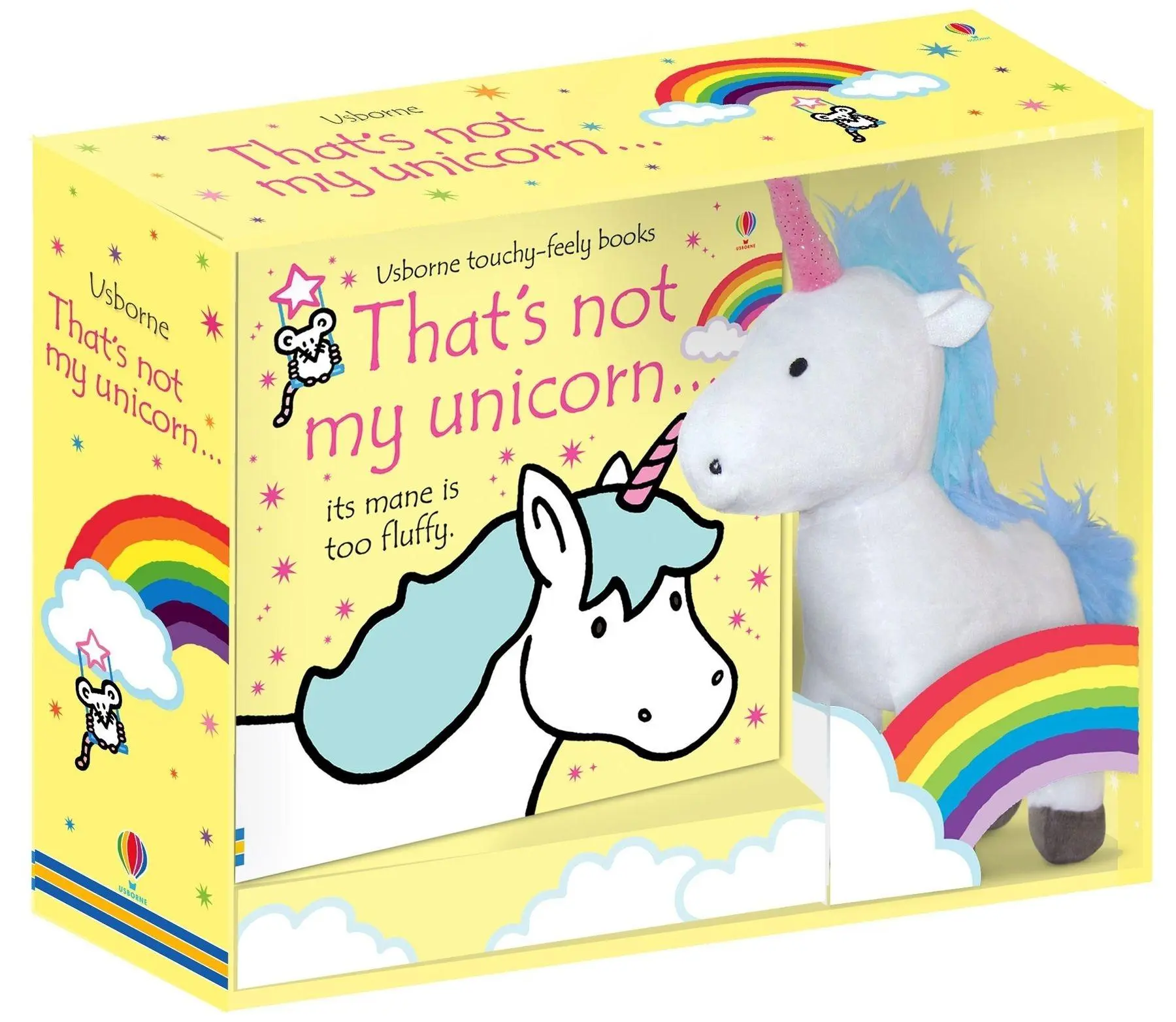 Cover: 9781474950466 | That's not my unicorn... book and toy | its mane is too fluffy | Watt