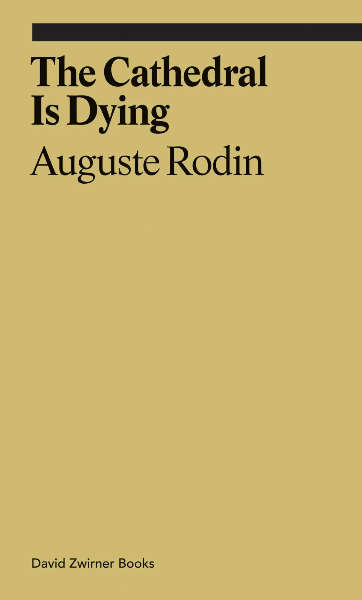 Cover: 9781644230466 | The Cathedral Is Dying | Auguste Rodin | Taschenbuch | Englisch | 2020