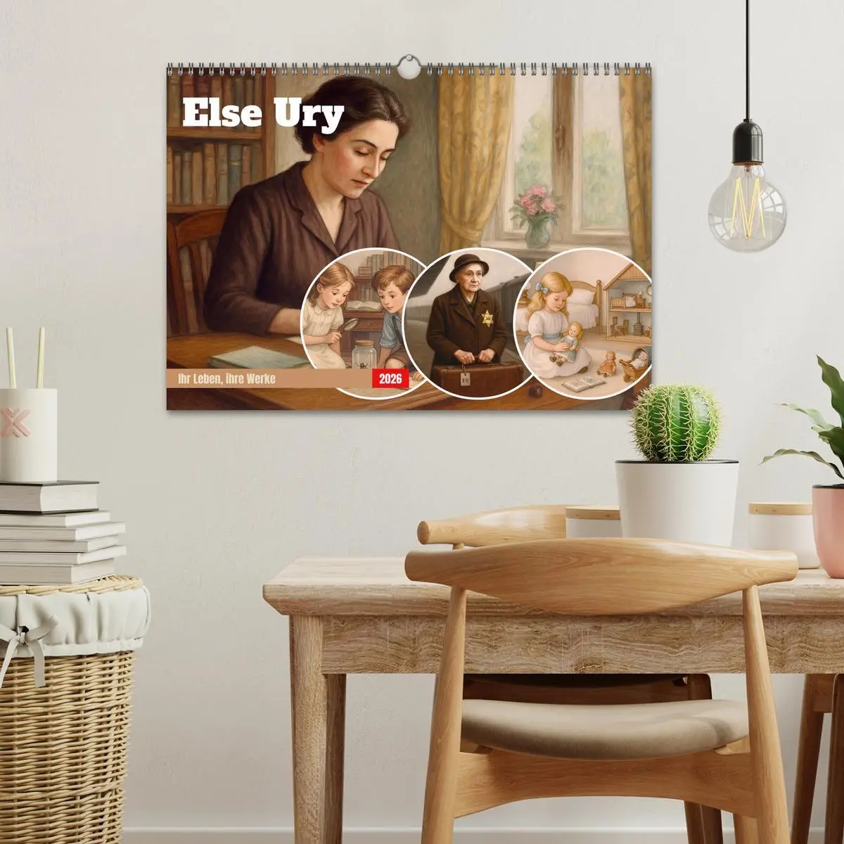 Bild: 9783516630466 | Else Ury (Wandkalender 2026 DIN A3 quer), CALVENDO Monatskalender