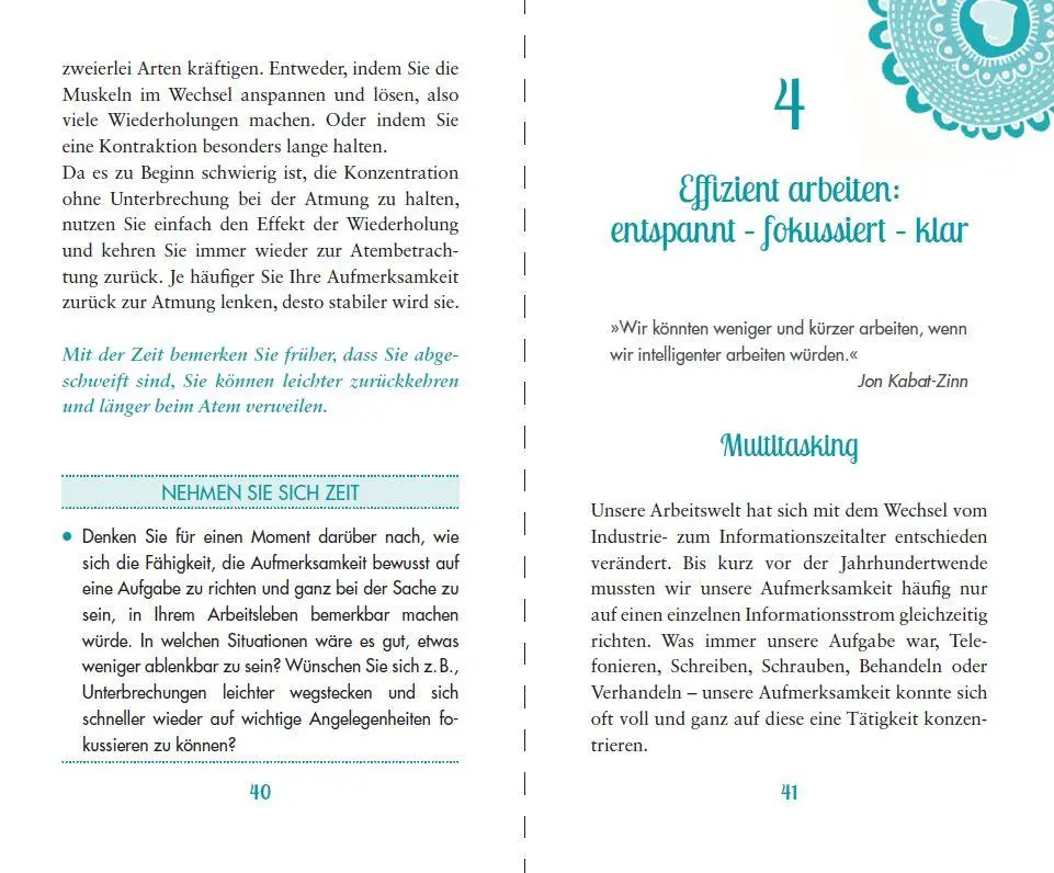 Bild: 9783958030466 | Gelassen arbeiten | Wie Achtsamkeit den Berufsalltag erleichtert