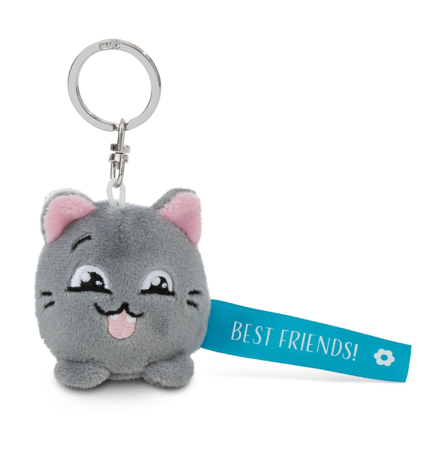 Cover: 4012390620566 | Nici 62056 Schlüsselanhänger Katze Best Friend! blau 5cm an | 62056