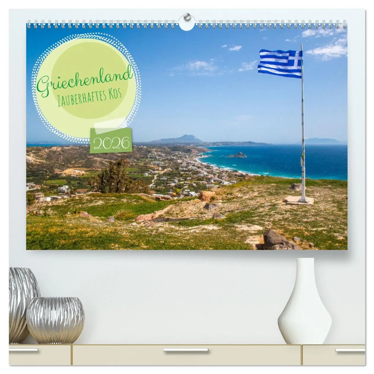 Cover: 9783457390566 | Griechenland - Zauberhaftes Kos (hochwertiger Premium Wandkalender...
