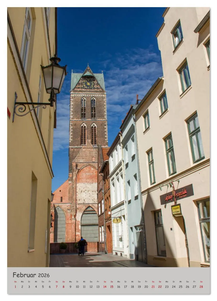 Bild: 9783457910566 | Wismar - UNESCO Welterbe in Deutschland (Wandkalender 2026 DIN A3...