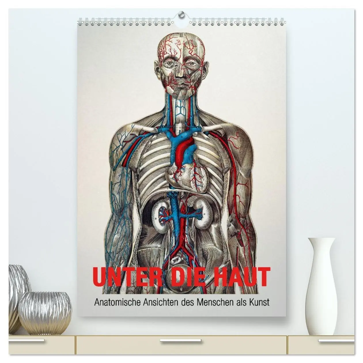 Cover: 9783516480566 | Unter die Haut (hochwertiger Premium Wandkalender 2026 DIN A2...