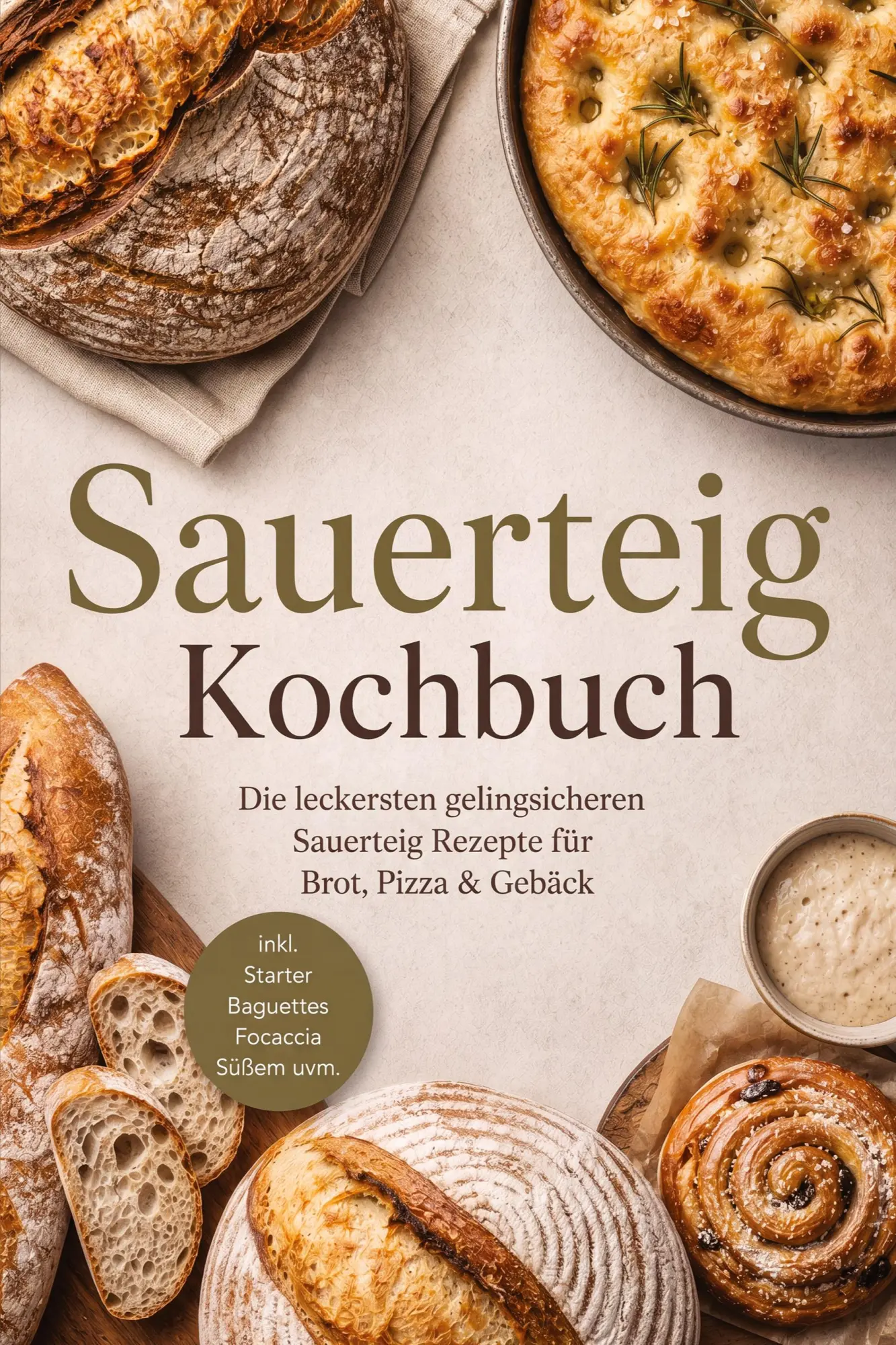 Cover: 9783694380566 | Sauerteig Kochbuch: Die leckersten gelingsicheren Sauerteig Rezepte...