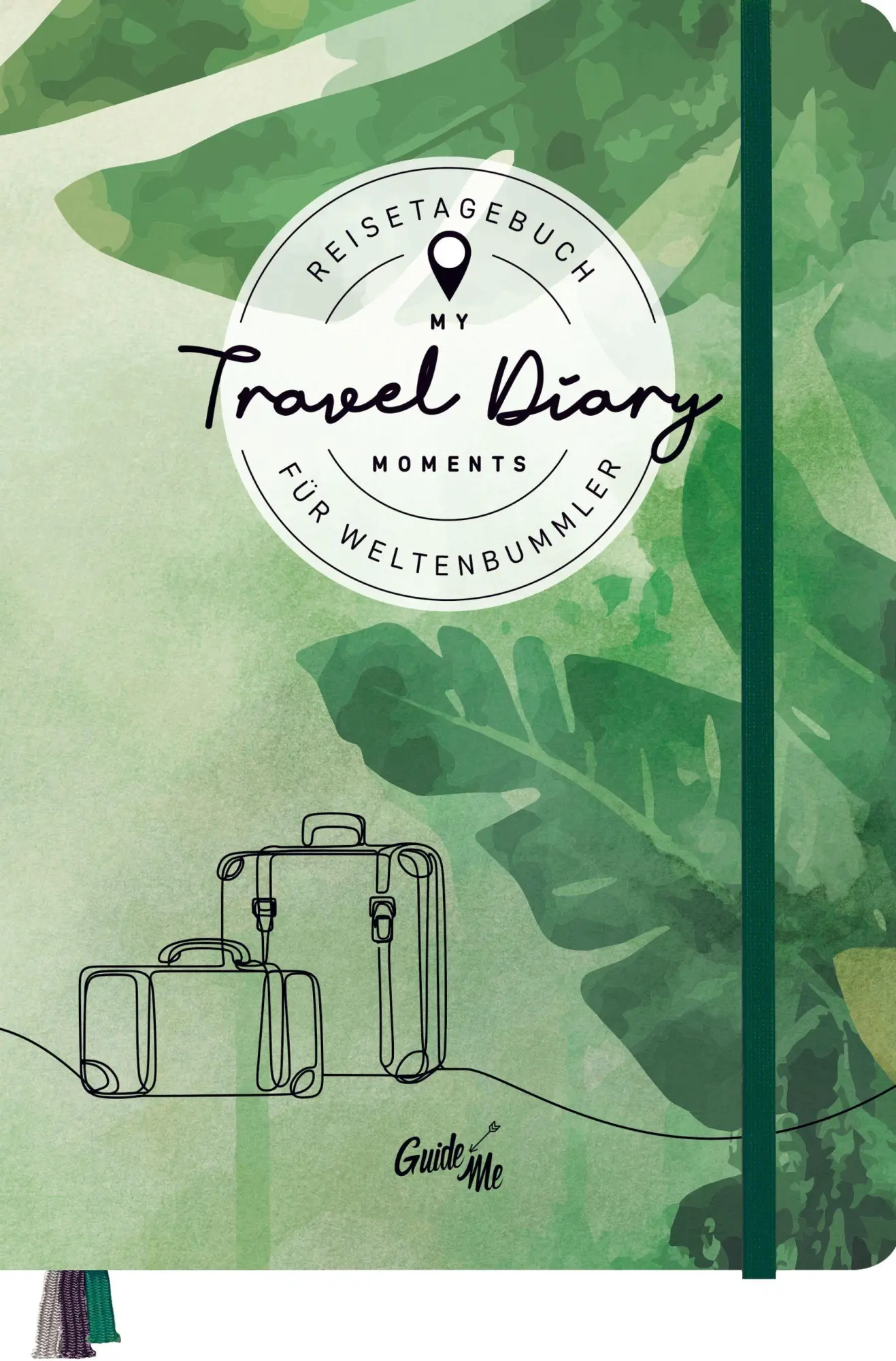 Cover: 9783828330566 | GuideMe Reisetagebuch Travel Diary "Dschungel" | Taschenbuch | 160 S.