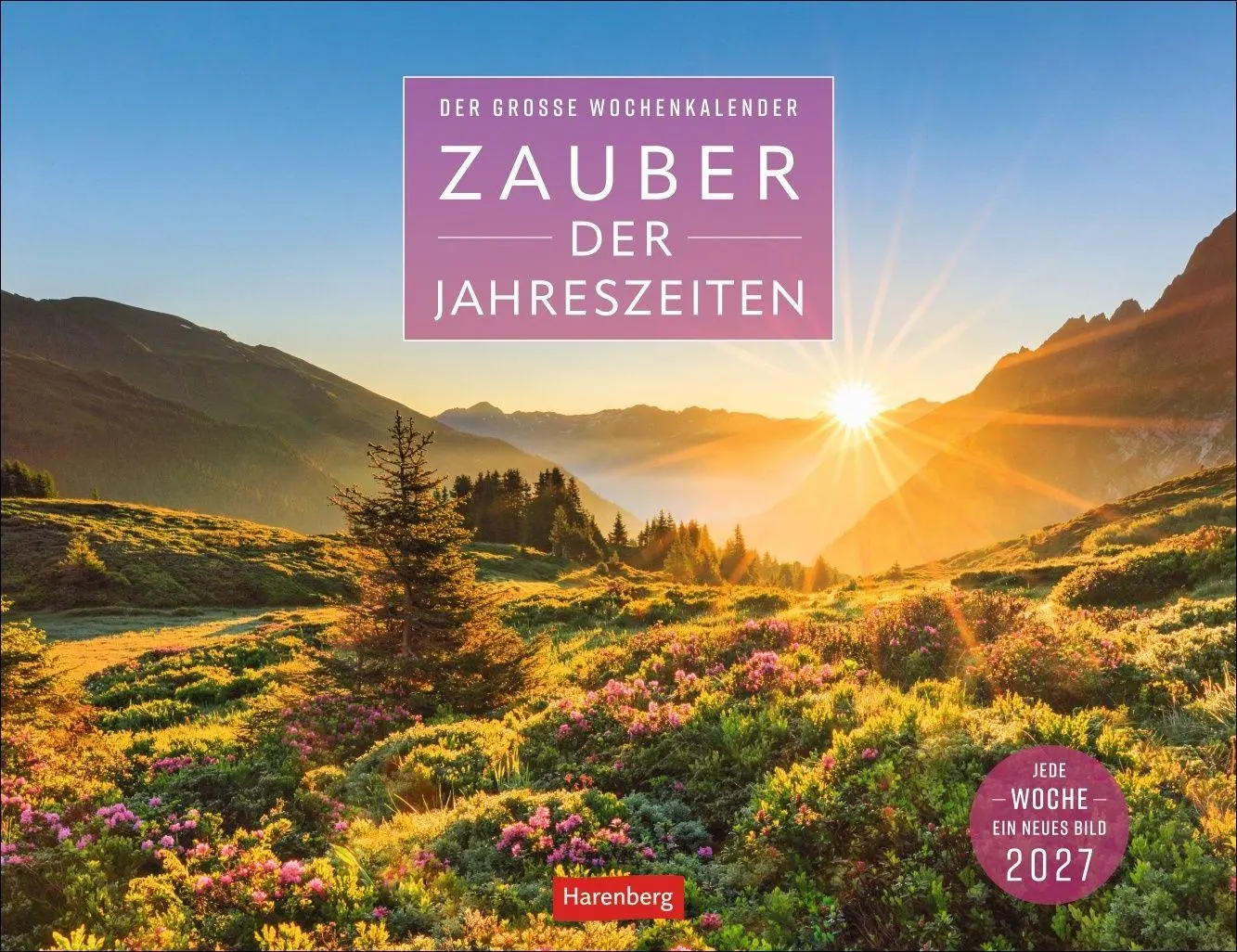 Cover: 9783840040566 | Zauber der Jahreszeiten Großer Wochenkalender 2027 - Jede Woche ein...