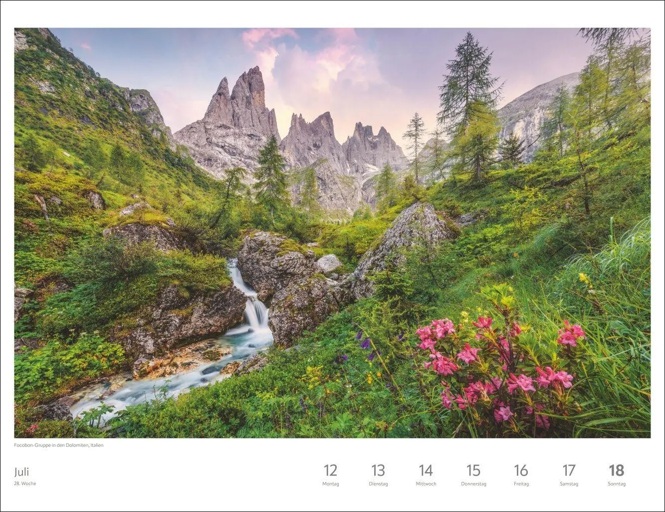 Bild: 9783840040566 | Zauber der Jahreszeiten Großer Wochenkalender 2027 - Jede Woche ein...