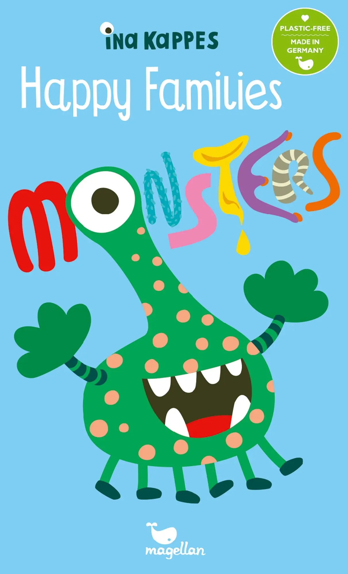 Cover: 4260671130666 | Happy Families - Monsters | Buntes Kartenspiel für Kinder ab 5 Jahren
