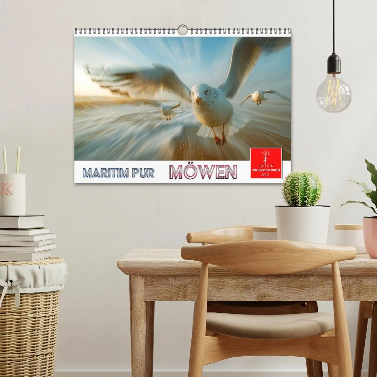 Bild: 9783457380666 | Maritim pur - Möwen (Wandkalender 2026 DIN A3 quer), CALVENDO...