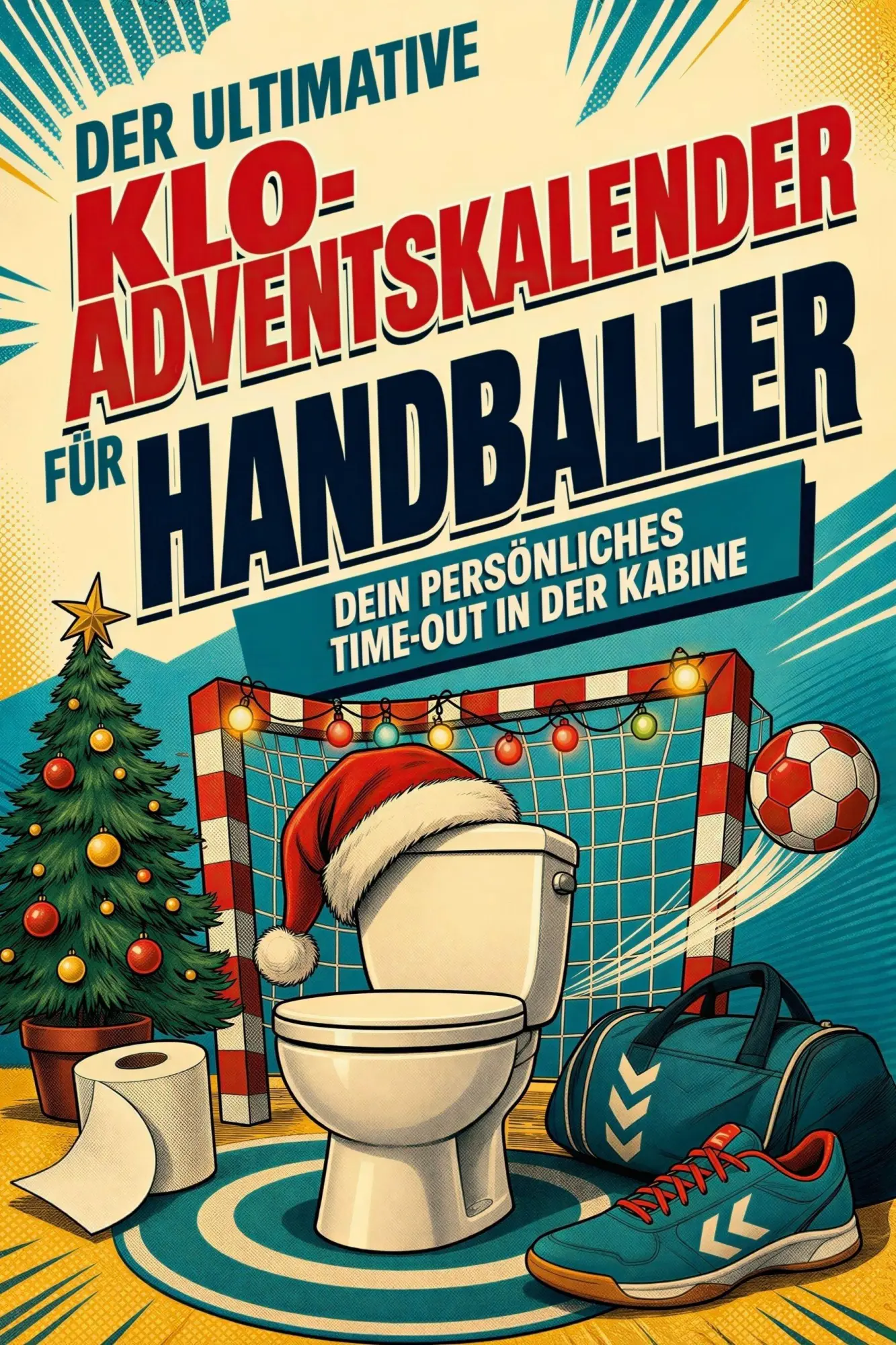 Cover: 9783696110666 | Der ultimative Klo-Adventskalender für Handballer | Alexander Schmidt