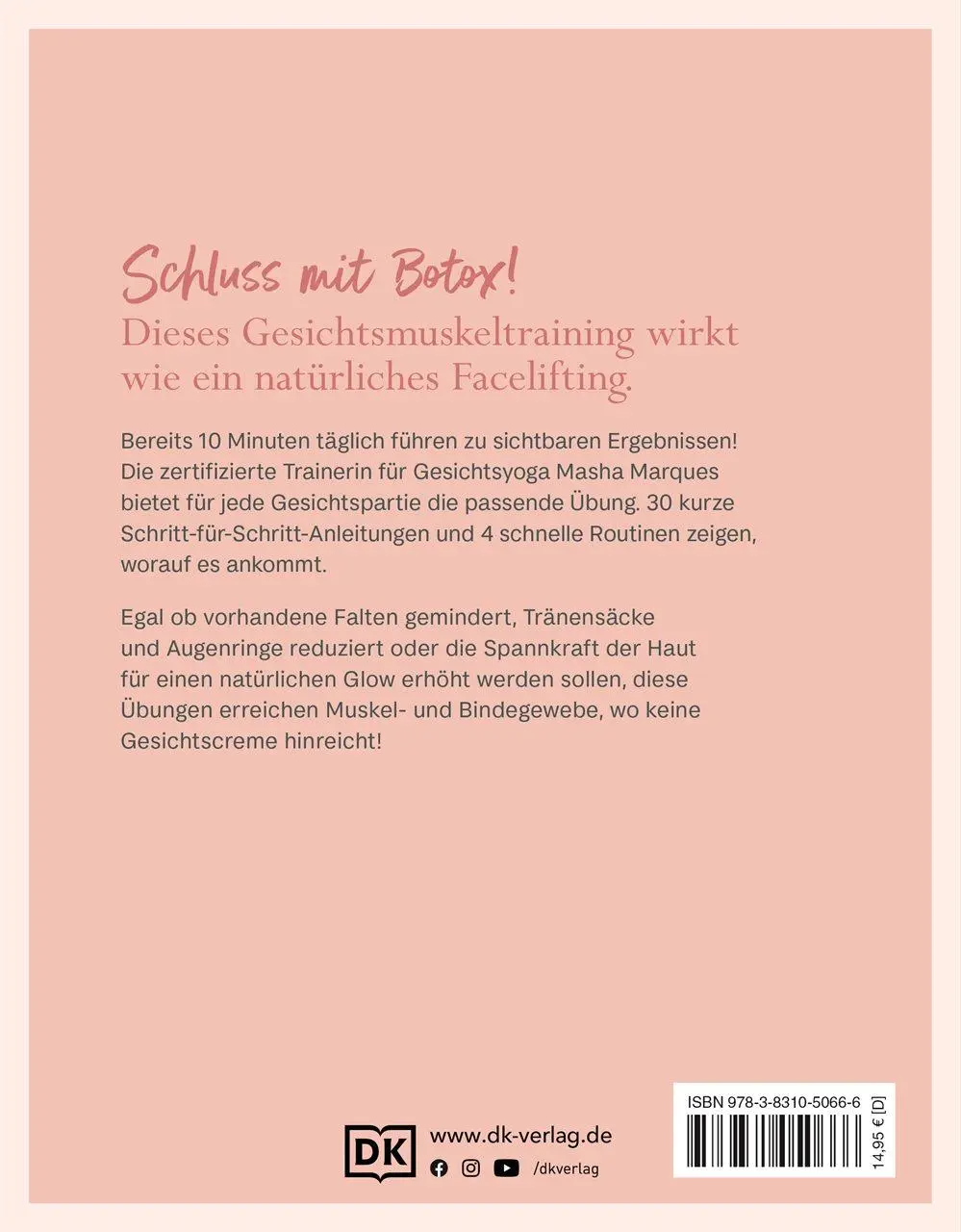 Rückseite: 9783831050666 | Natürlich schön mit Face Yoga | Masha Marques | Taschenbuch | 128 S.