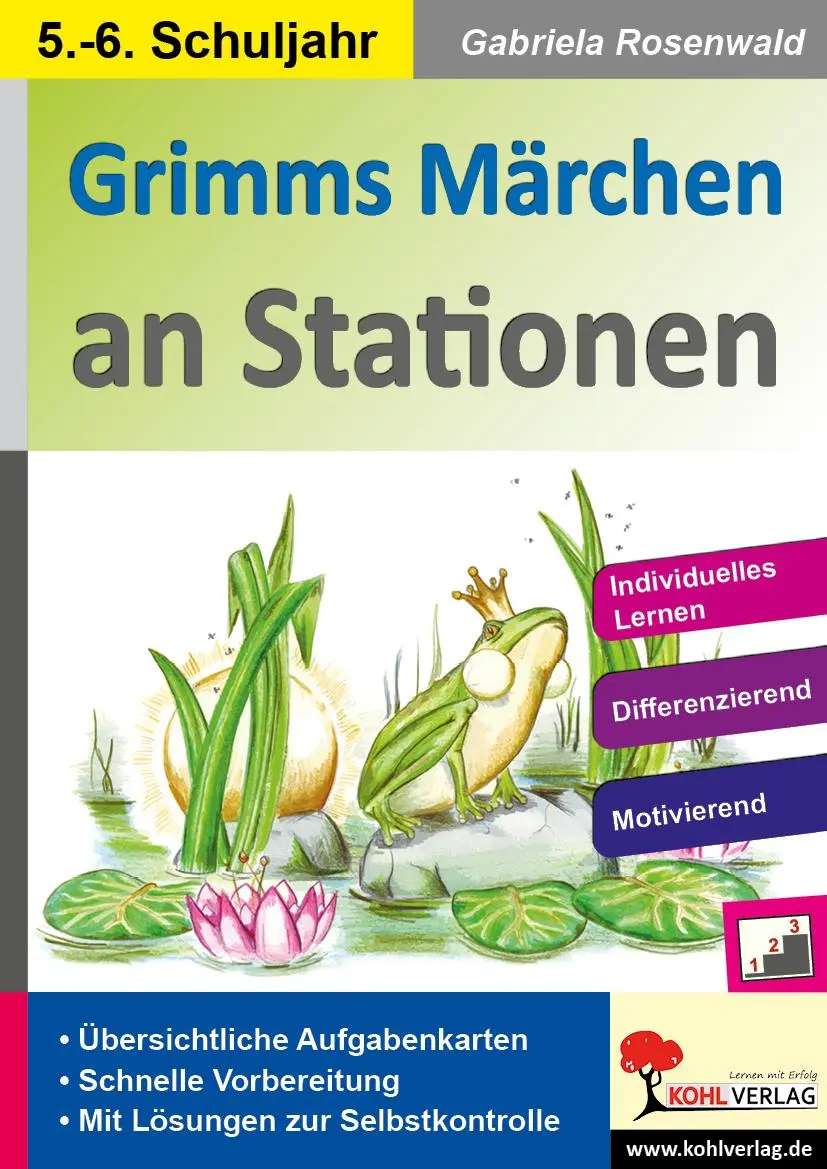 Cover: 9783966240666 | Grimms Märchen an Stationen | Gabriela Rosenwald | Taschenbuch | 64 S.