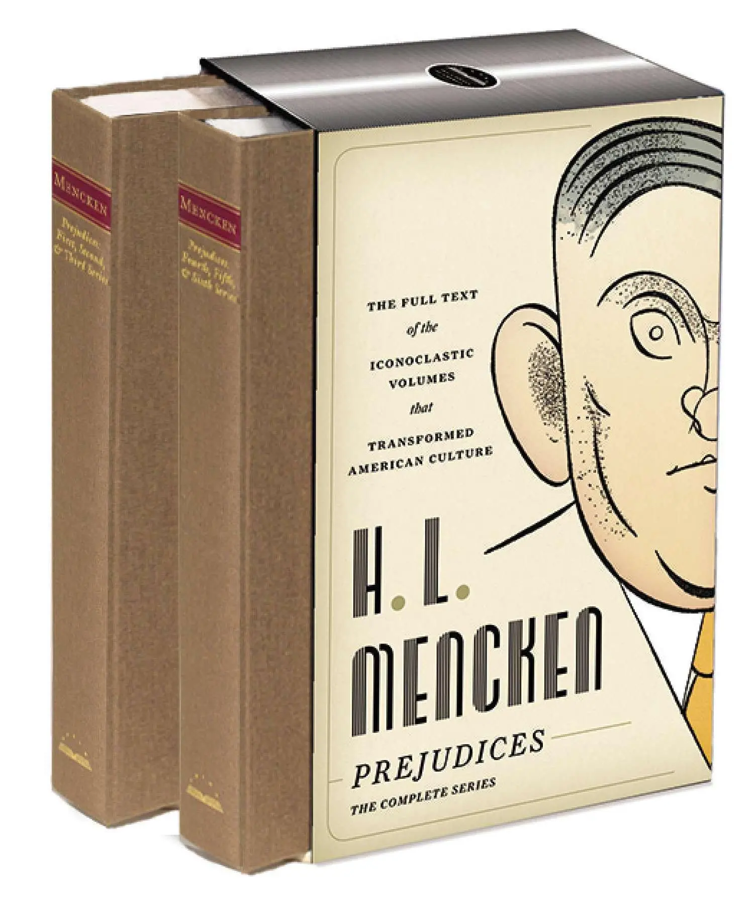Cover: 9781598530766 | H. L. Mencken: Prejudices: The Complete Series: A Library of...