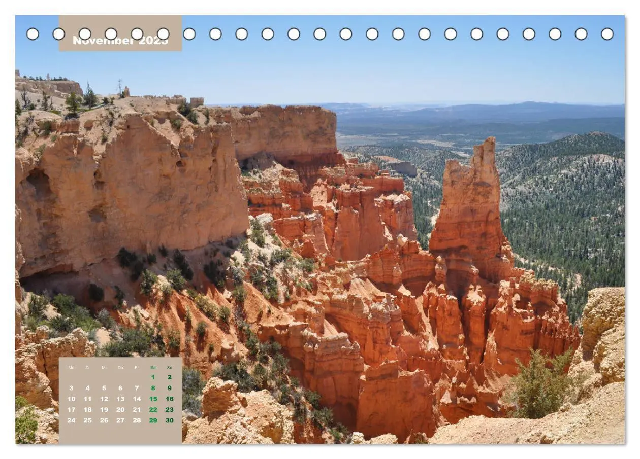 Bild: 9783435110766 | Erlebe mit mir den Westen der USA (Tischkalender 2025 DIN A5 quer),...