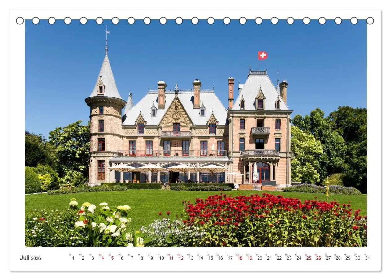 Bild: 9783457370766 | Malerisches Thun (Tischkalender 2026 DIN A5 quer), CALVENDO...