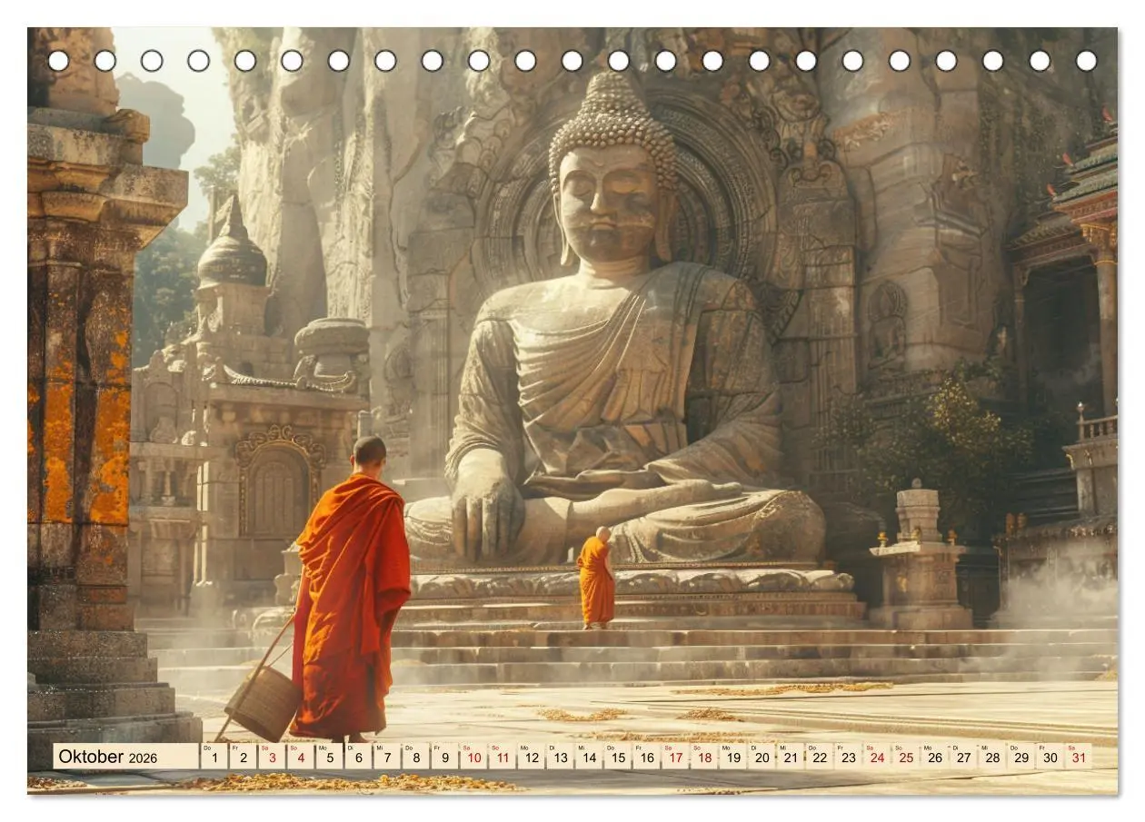 Bild: 9783457440766 | Komm mit in die Stille (Tischkalender 2026 DIN A5 quer), CALVENDO...