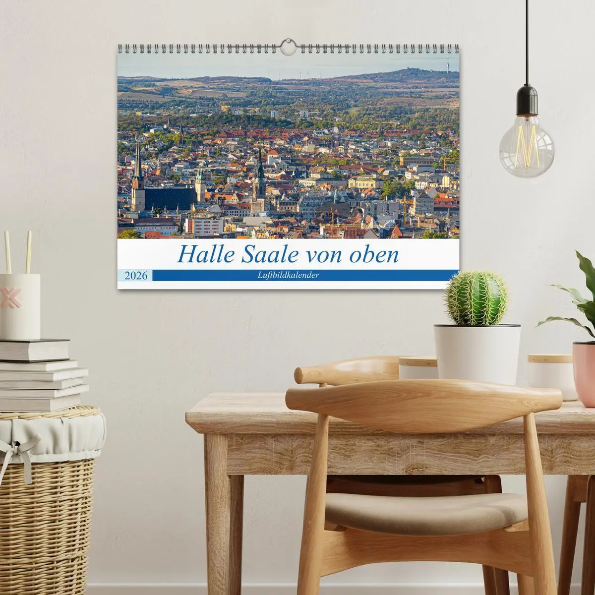 Bild: 9783457750766 | Halle an der Saale von oben (Wandkalender 2026 DIN A3 quer),...