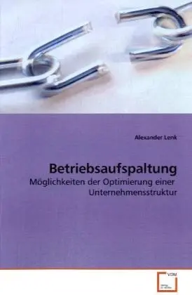 Cover: 9783639150766 | Betriebsaufspaltung | Alexander Lenk | Taschenbuch | Deutsch