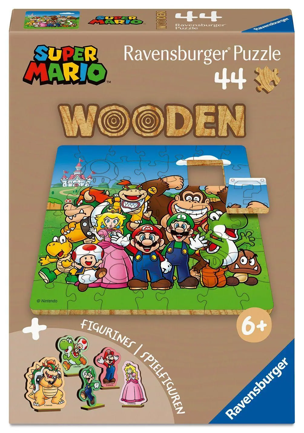 Cover: 4005555040866 | WOODEN Puzzle Kids 44 Teile - Nintendo Super Mario | Spiel | Puzzle