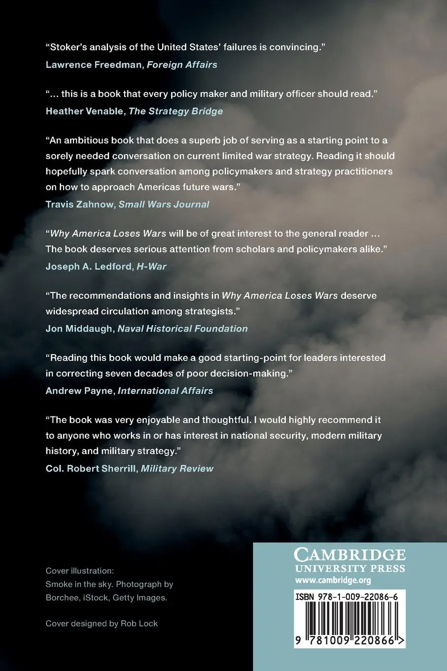 Rückseite: 9781009220866 | Why America Loses Wars | Donald Stoker | Taschenbuch | Englisch | 2022