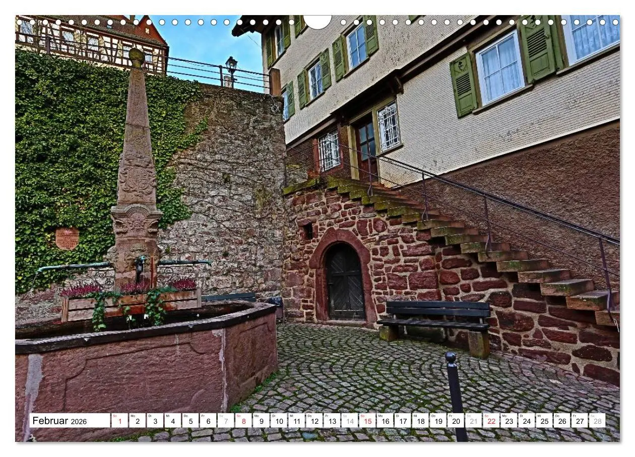 Bild: 9783516140866 | Altensteig (Wandkalender 2026 DIN A3 quer), CALVENDO Monatskalender