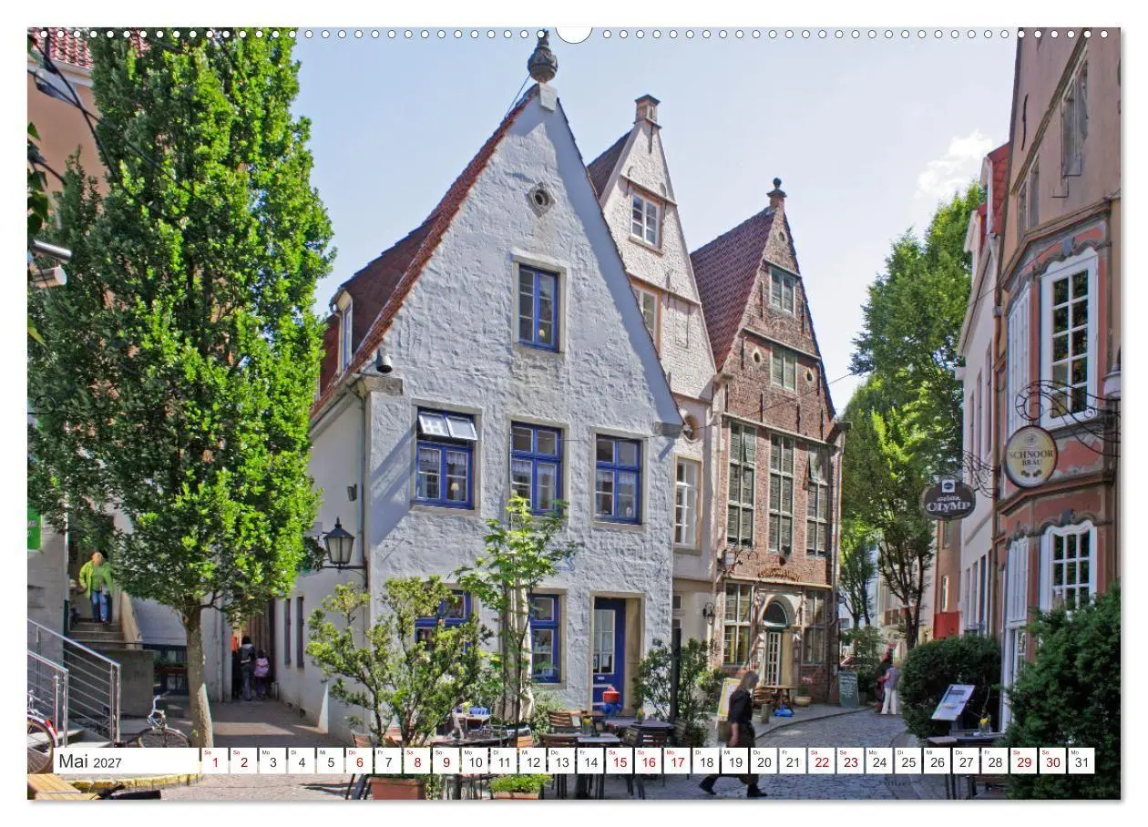 Bild: 9783569470866 | Ansichten von Bremen und Bremerhaven (Wandkalender 2027 DIN A2...