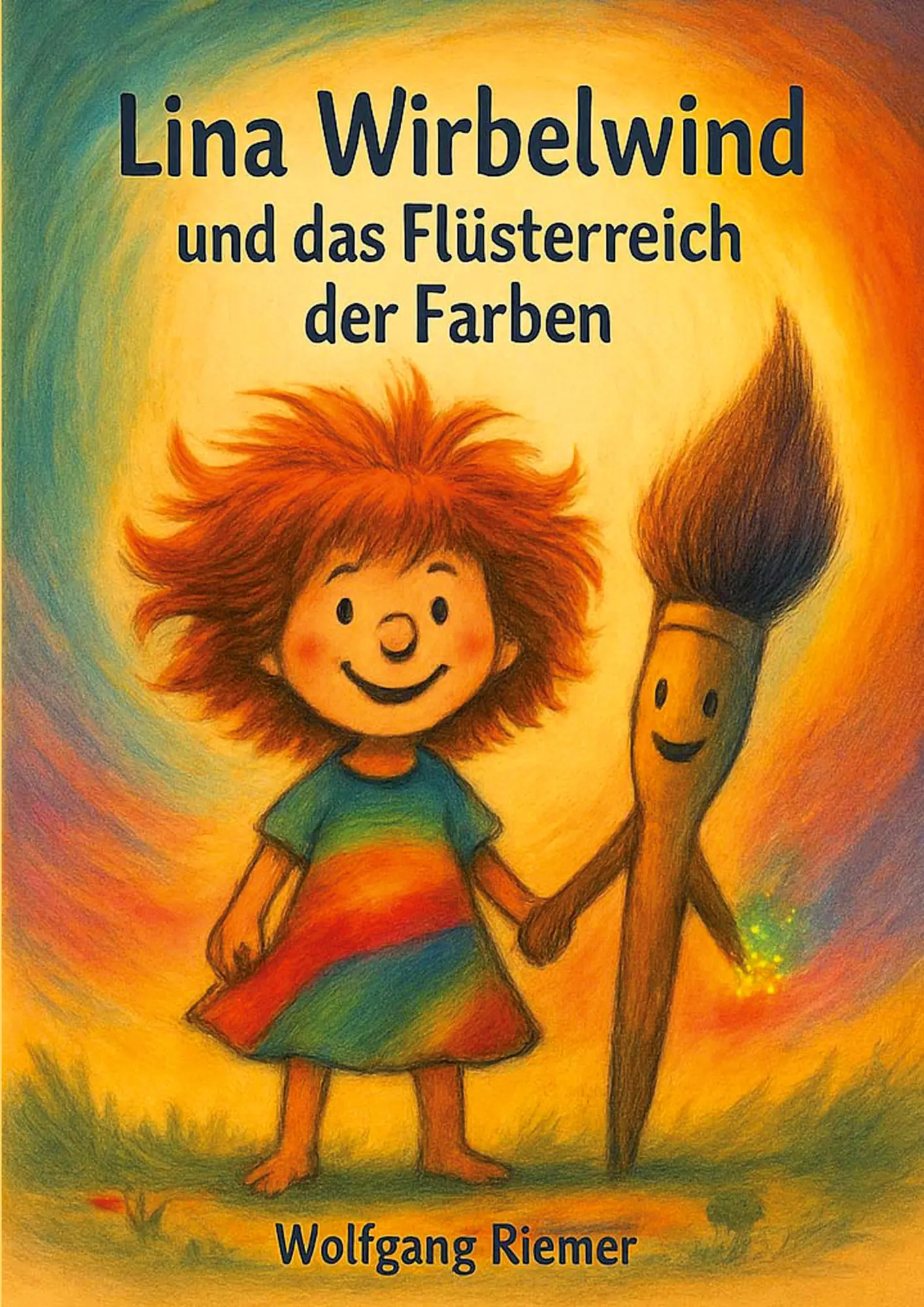 Cover: 9783819250866 | Lina Wirbelwind und das Flüsterreich der Farben | Wolfgang Riemer