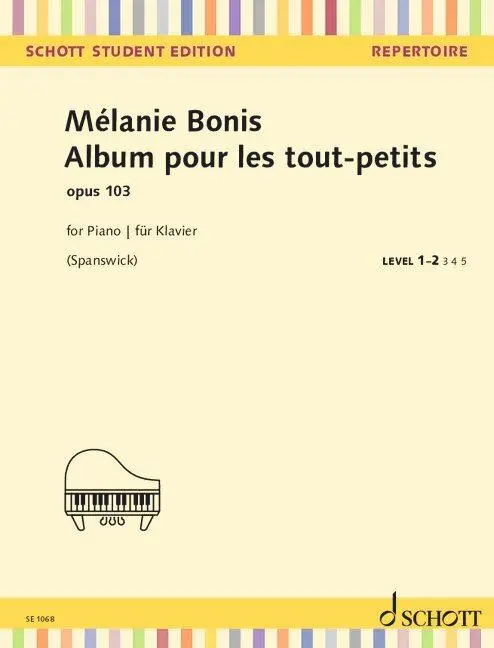 Cover: 9790001220866 | Album pour les tout-petits | op. 103. Klavier. | Melanie Spanswick