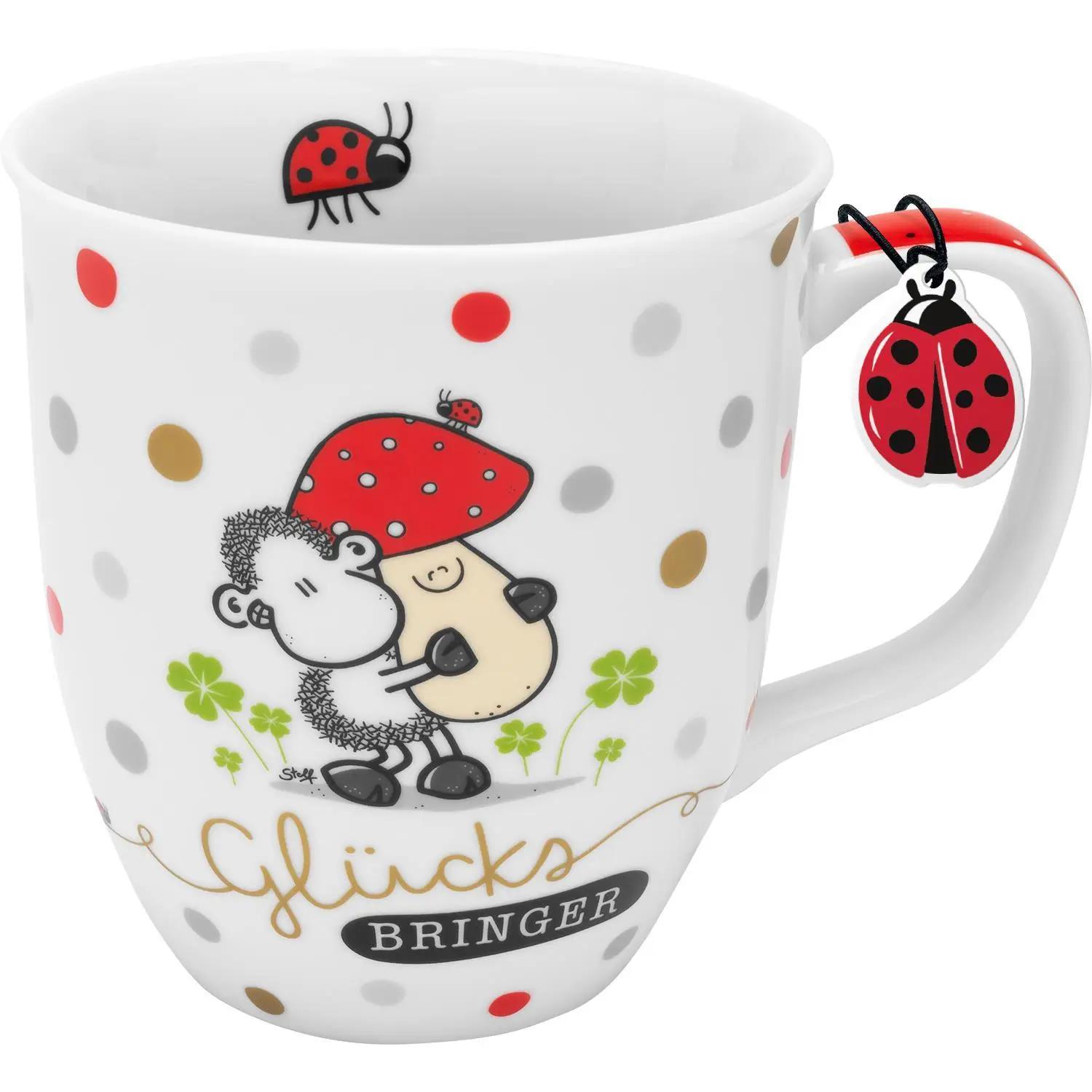 Cover: 4036018700966 | Tasse Motiv 'Glücksbringer' | Deutsch | 2024 | Sheepworld AG